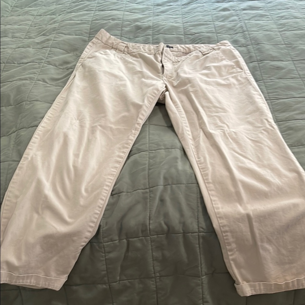 GAP Men's Cream Chinos